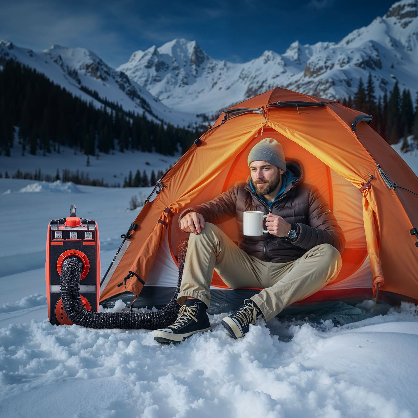 Diesel Heater, 8Kw, Dc 12V, All In One Portable Diesel Air Heater With Bluetooth App Control, Remote Control And Lcd Screen, 4.5 L Fuel Tank For Vehicles, Vans, Rvs, Campers, And Garages – Nice N Cheap Variety Store Diesel Heater, 8Kw, Dc 12V, All In One Portable Diesel Air Heater With Bluetooth App Control, Remote Control And Lcd Screen, 4.5 L Fuel Tank For Vehicles, Vans, Rvs, Campers, And Garages - Image 8
