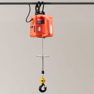 3-In-1 Electric Hoist Winch, 500 Kg Capacity, 1500W Portable Electric Power Winch, 7.6 M Lifting Height, 5 M/Min With Manual, Wired &Amp; Wireless Remote Control For Factory, Warehouss, Garage - Image 8
