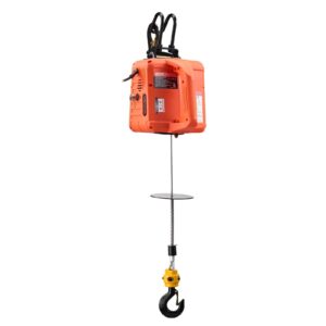 3-In-1 Electric Hoist Winch, 500 Kg Capacity, 1500W Portable Electric Power Winch, 7.6 M Lifting Height, 5 M/Min With Manual, Wired &Amp; Wireless Remote Control For Factory, Warehouss, Garage - Image 9