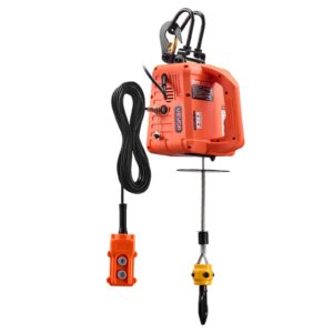 3-In-1 Electric Hoist Winch, 500 Kg Capacity, 1500W Portable Electric Power Winch, 7.6 M Lifting Height, 5 M/Min With Manual, Wired &Amp; Wireless Remote Control For Factory, Warehouss, Garage - Image 10