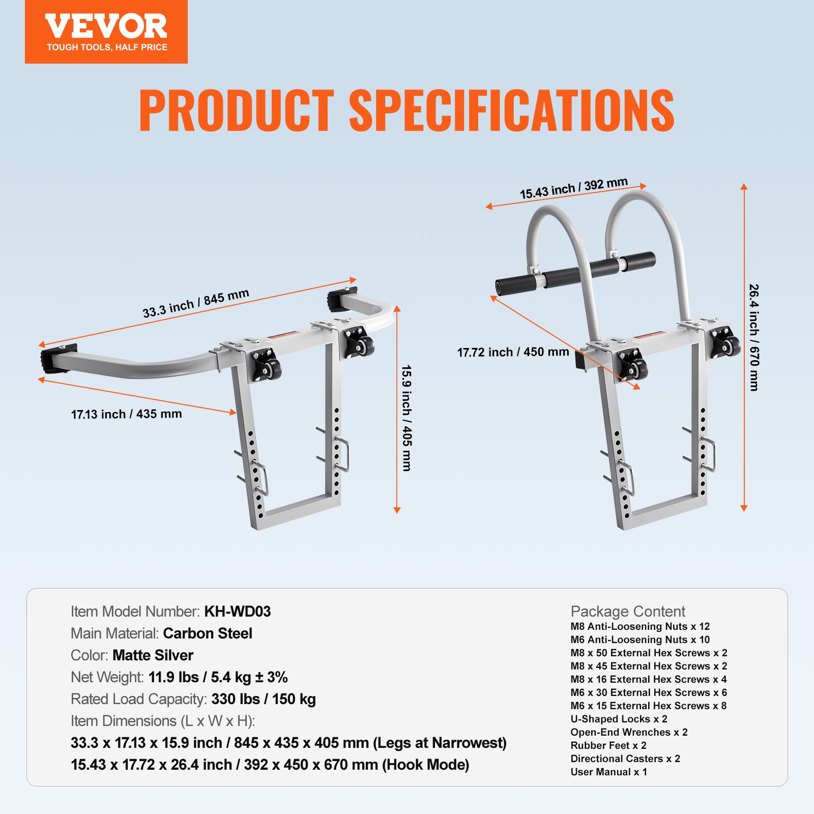 Ladder Stabilizer | 2-In-1 Extension Wall Standoff Hook – Nice N Cheap Variety Store Ladder Stabilizer