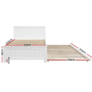 King Single Trundle Bed