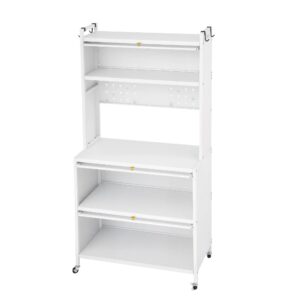 Artiss Kitchen Cabinet Storage Shelves Pegboard Cupboard Sideboard 80Cmx164Cm Product Image