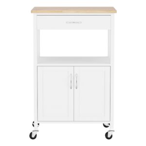 Artiss Kitchen Island Trolley 60Cm | Storage &Amp; Serving – Nice N Cheap Variety Store Artiss Kitchen Island Trolley Rolling Serving Cart Storage Drawer Cupboard 60Cm Product Image