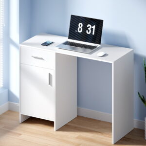 Artiss Computer Desk Drawer Cabinet White 100CM product image
