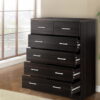 Artiss 6 Chest Of Drawers - Andes Walnut Product Image