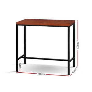 Artiss Alex Bar Table 100Cm Rectangular Product Image