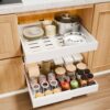 Carla Home Pull Out Cabinet Organiser | Expandable White – Nice N Cheap Variety Store Carla Home Pack Pull Out Cabinet Organizer Expandable For Cabinets With Adjustable Slide Out Shelves Product Image