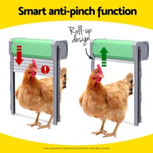Giantz Automatic Chicken Coop Door Opener Cage Closer Timer Light Sensor Product Image