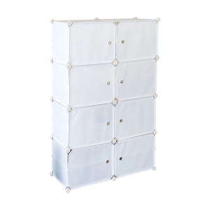 White Cube DIY Shoe Cabinet Rack Storage Portable Stackable Organiser Stand product image
