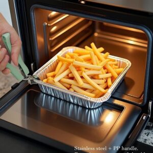 Hot Bowl Plate Gripper Tongs Anti-Scald 2-Pack – Nice N Cheap Variety Store Stainless Steel Anti-Scalding Hot Bowl Dish Plate Gripper Clips Tongs Clamp Holder For Moving Hot Pl Product Image