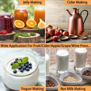 Large Straining Bag For Home Brewing &Amp; Jam Making – Nice N Cheap Variety Store 26&Quot; * 22&Quot; Straining Bag For Filtering Home-Brewed Beer, Wine, Jam, Fruit, Nuts, Milk And Yoghurt - J Product Image