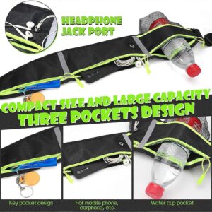 Waterproof Running Waist Bag | Phone &Amp; Water Bottle – Nice N Cheap Variety Store Waterproof Running Waist Bag, Unisex, Can Hold Cell Phone Water Bottle, Flip Belt Running Accessory Product Image