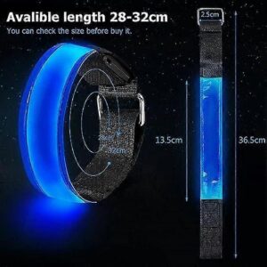 2Pcs Rechargeable Led Armbands | Reflective Running Gear – Nice N Cheap Variety Store 2Pcs Rechargeable Led Armband Reflective Running Gear Light Up Armbands Reflectors, Running Gift Acc Product Image